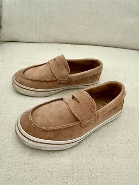 Janie and Jack Suede Penny Loafers Size 13